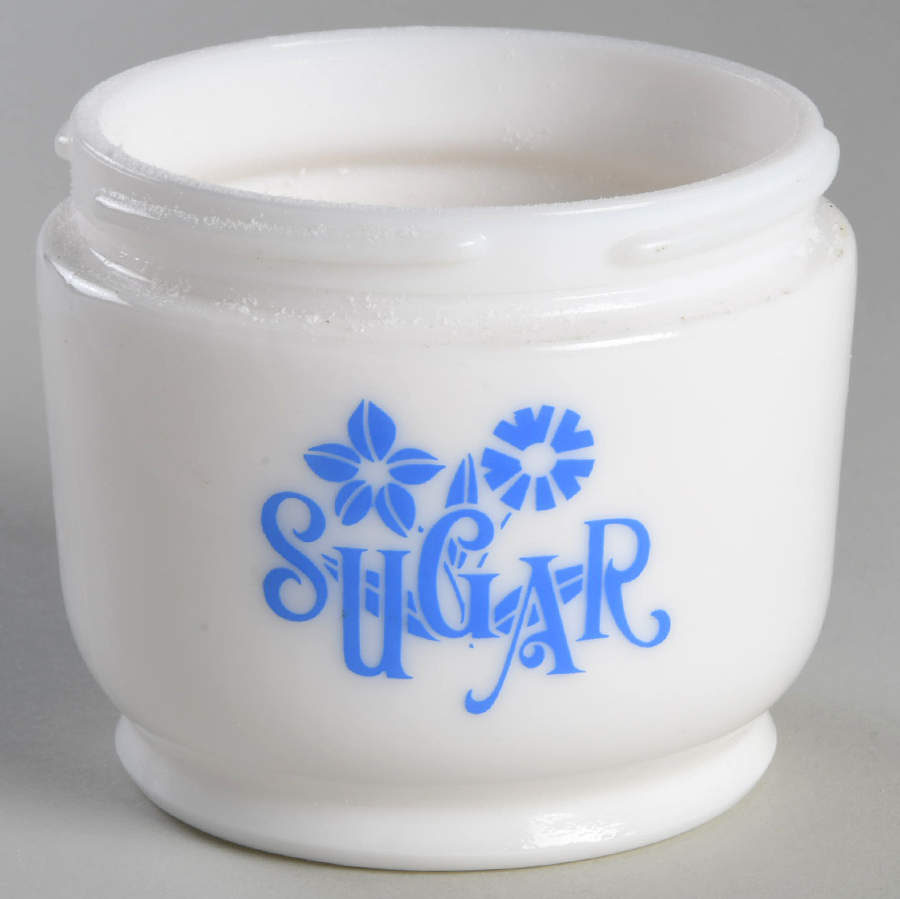 Delft Flower Sugar Bowl No Lid by Gemco-1