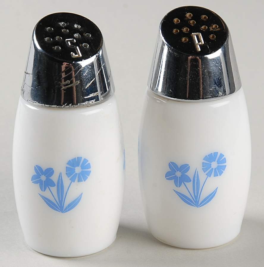 Delft Flower Salt & Pepper Set by Gemco-1