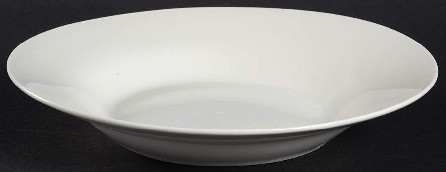 Ivory Buffetware Rim Soup Bowl by Gibson Designs-1