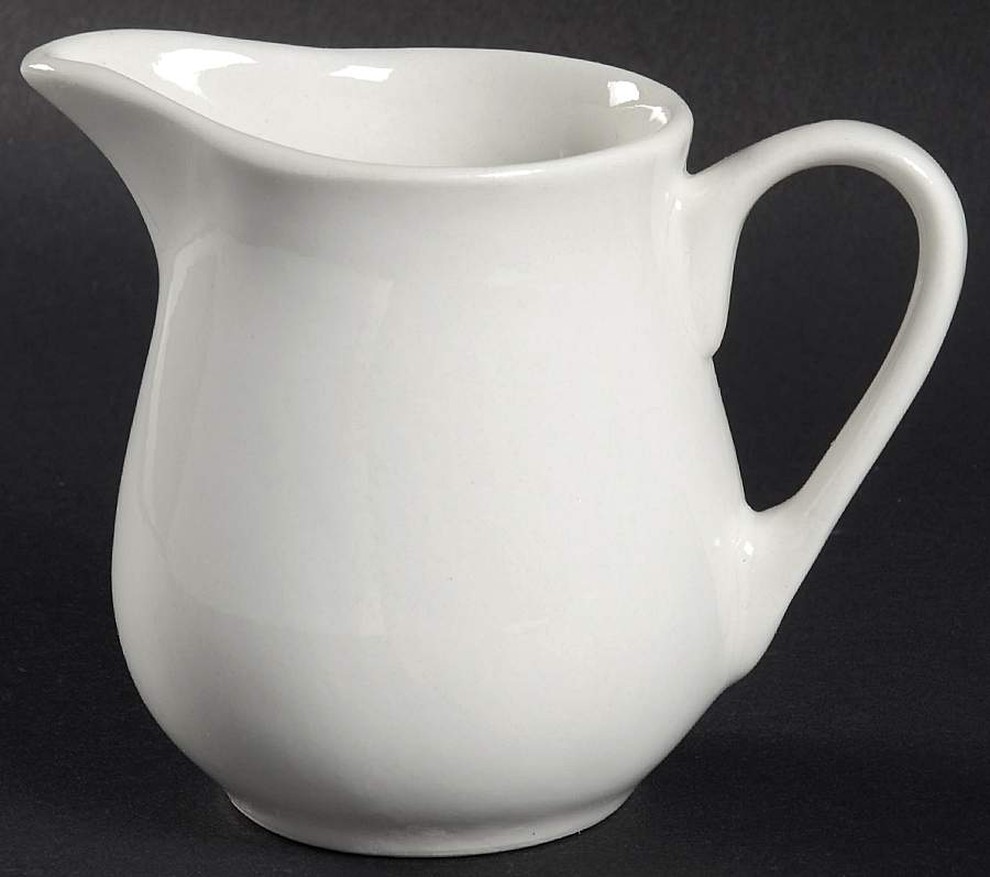 Ivory Buffetware Creamer by Gibson Designs-1