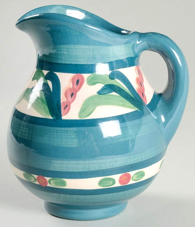 Teal Juniper 32 Oz Milk Jug by Gail Pittman-1