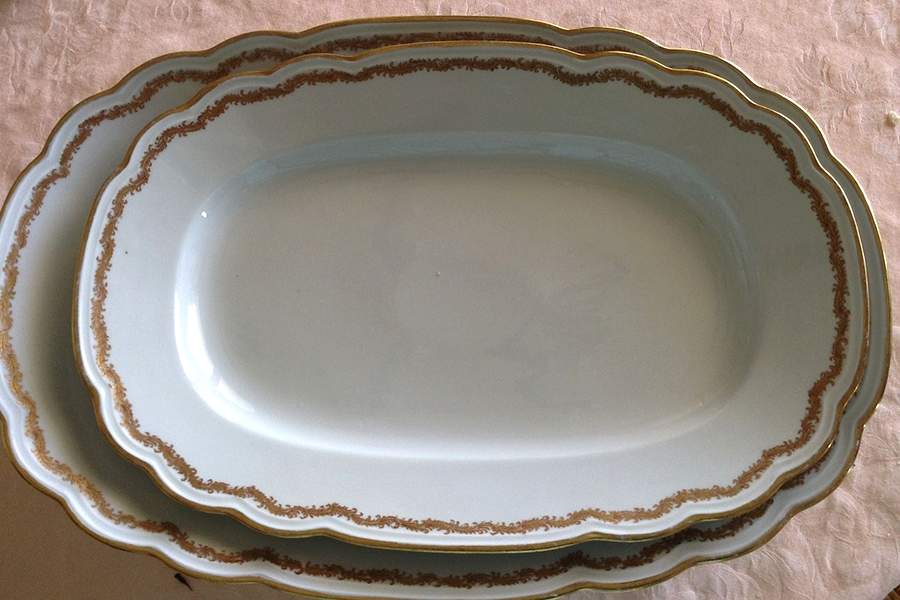 GIN342 12" Oval Serving Platter by Ginori 1735-1