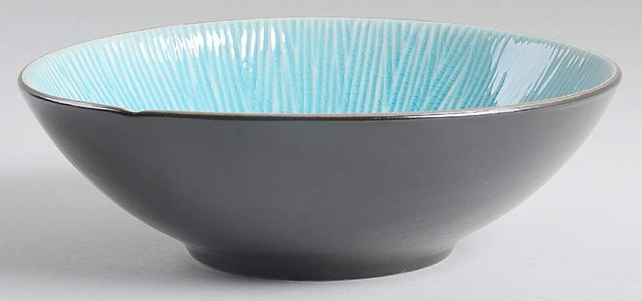 Shangri La Court Turquoise Soup/Cereal Bowl by Gibson Designs-1