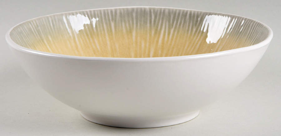 Shangri La Court Amber Soup/Cereal Bowl by Gibson Designs-1