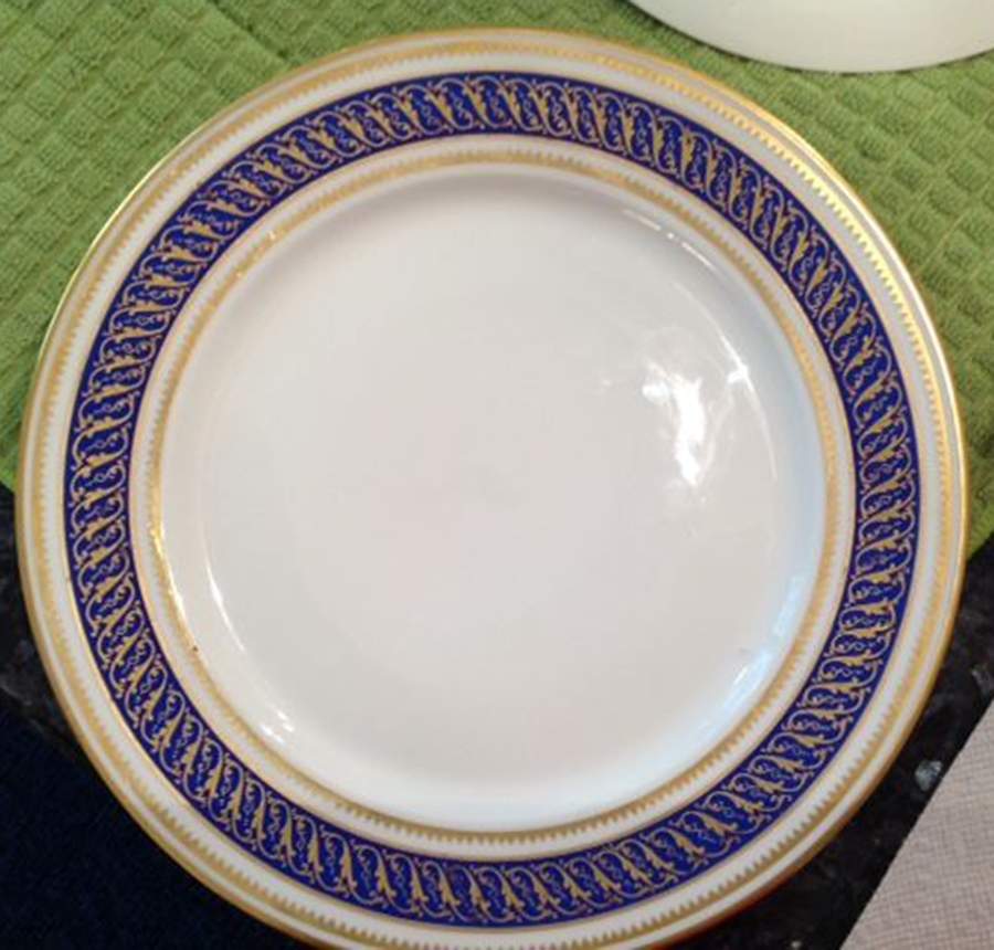 GUE766 Dinner Plate by WM Guerin-1