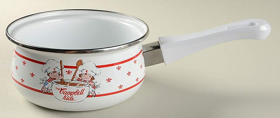 Cambells Kids 1 Quart Metal Covered Saucepan, No Lid by Gibson Designs-1