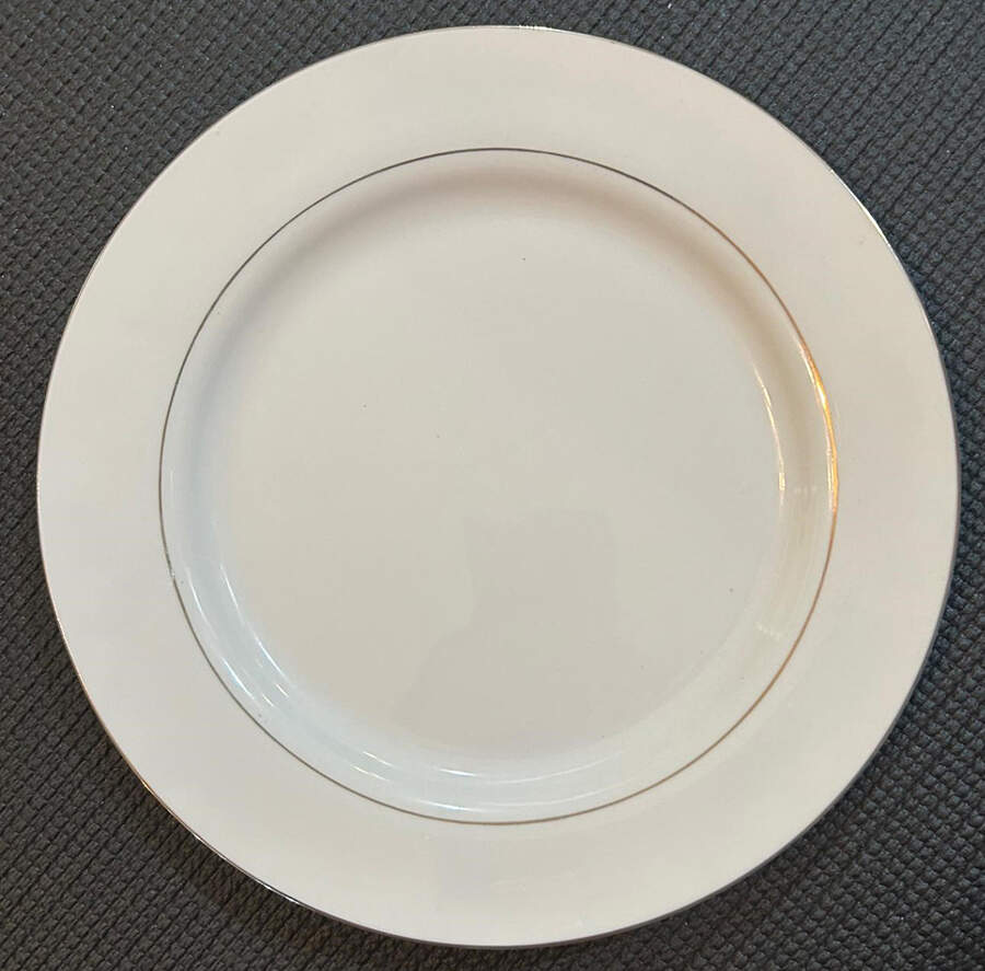 Divine Gold II Salad Plate by Gibson Designs-1