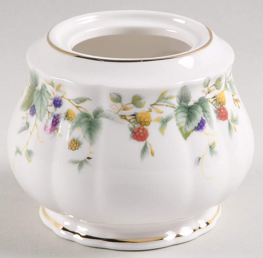 Berry Yard Sugar Bowl No Lid by Grace's Teaware-1