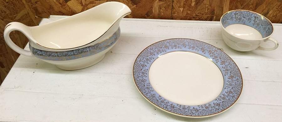 GEO593 Dinner Plate by WS George-1