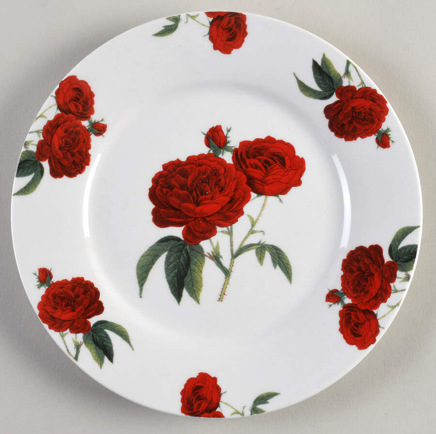 GCB6 Dessert/Pie Plate by Gracie Bone China-1
