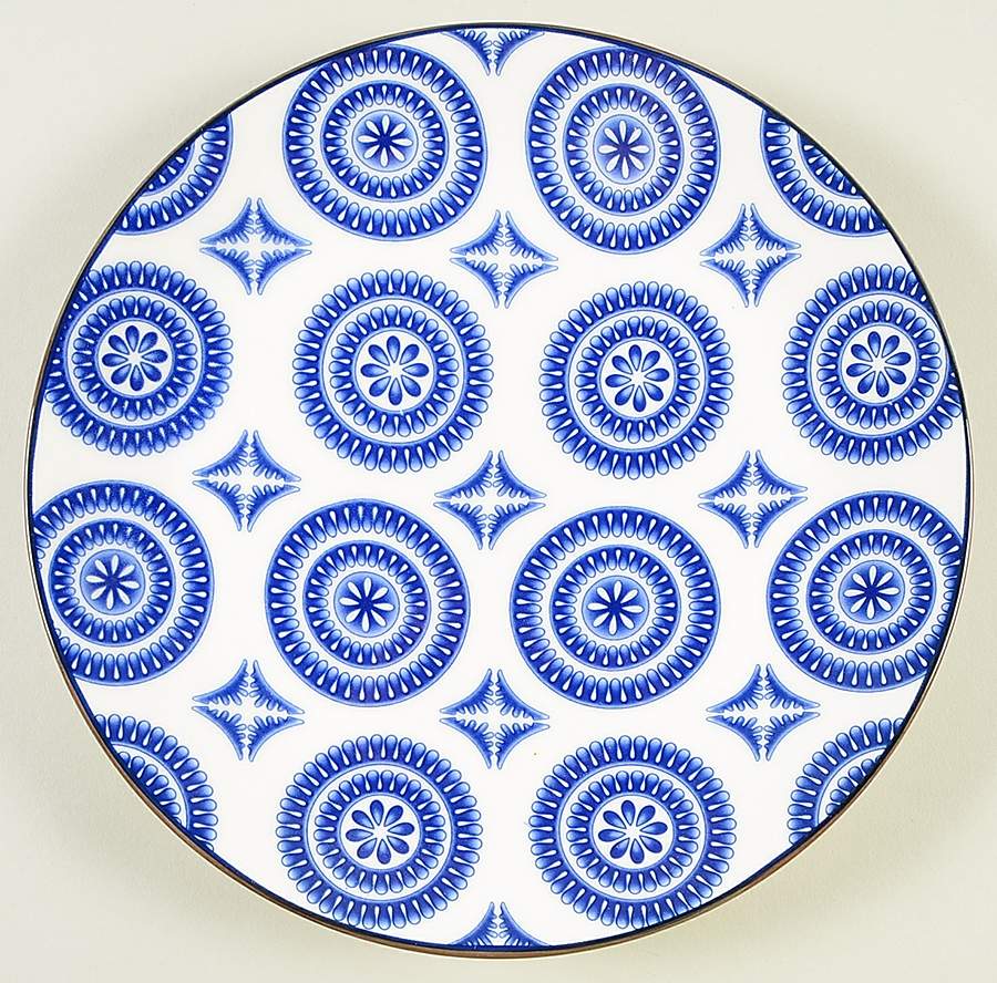 Galaxis Dinner Plate by Gibson Designs-1