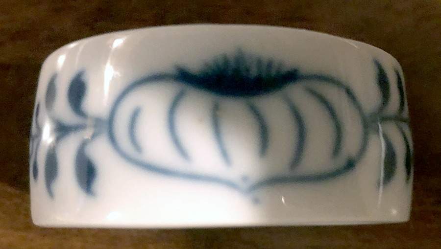 Blue Onion Napkin Ring by Gerold Porzellan-1