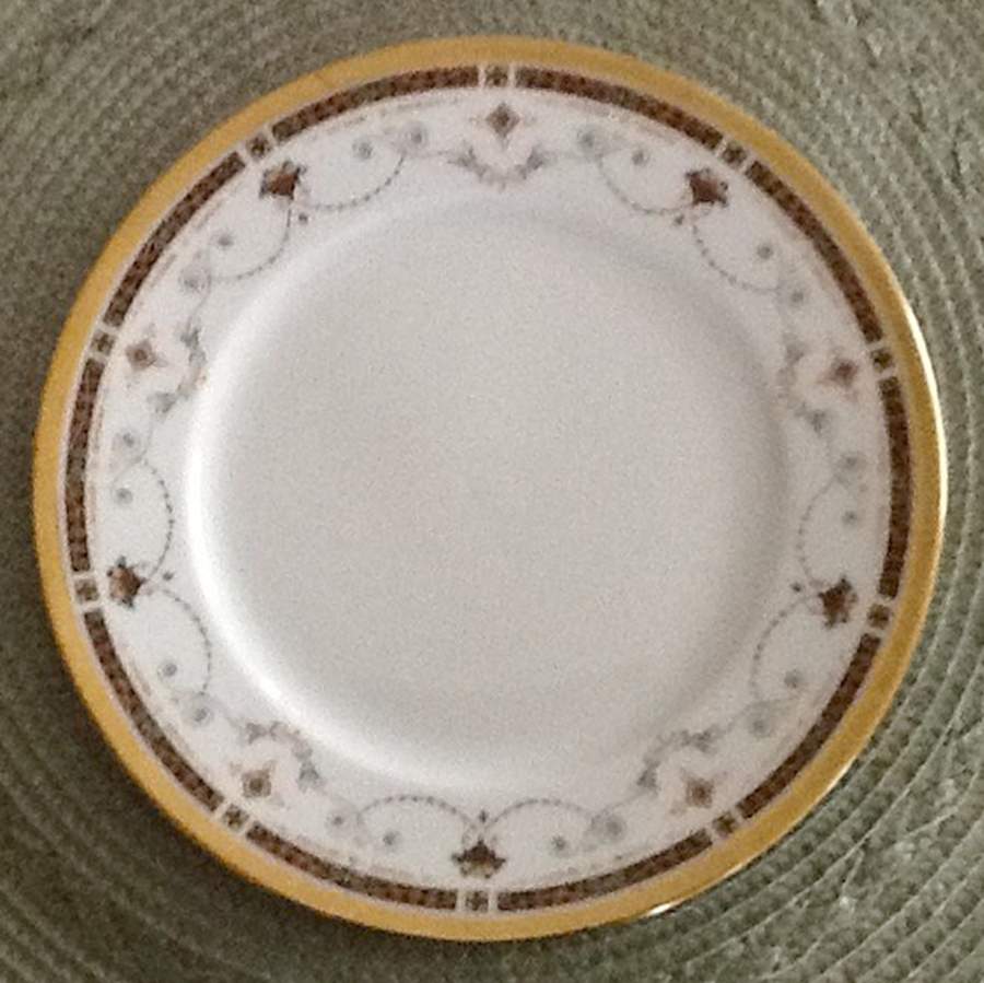 Pompeian Dinner Plate by Ginori 1735-1