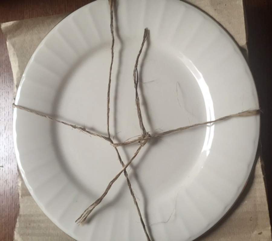 Ivory Gold Dinner Plate by Gibson Designs-1
