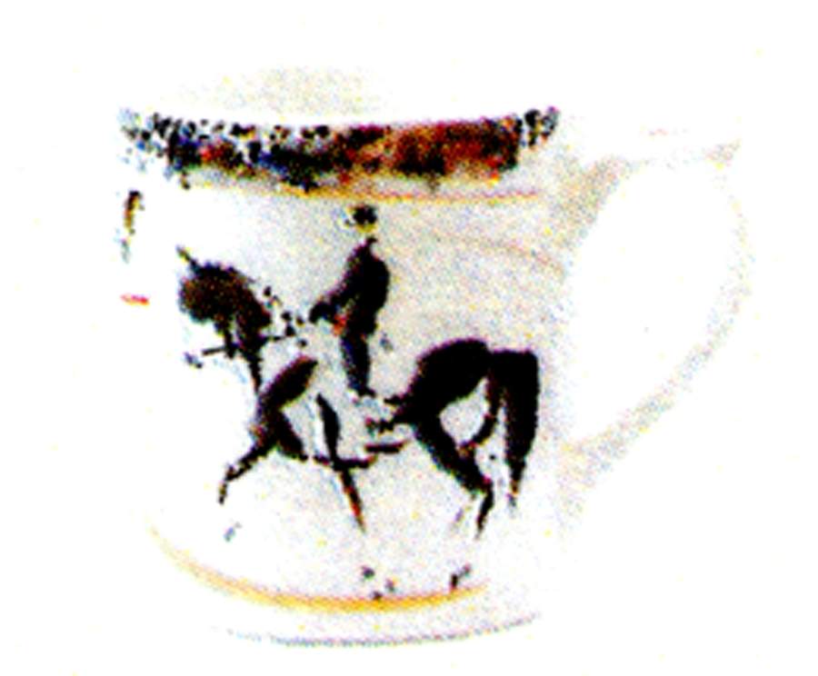 Cavaliers Mug by Faiencerie De Gien-1