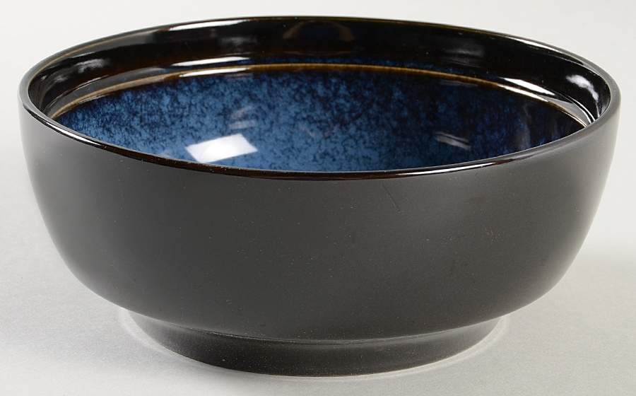Bella Galleria Blue Soup/Cereal Bowl by Gibson Designs-1