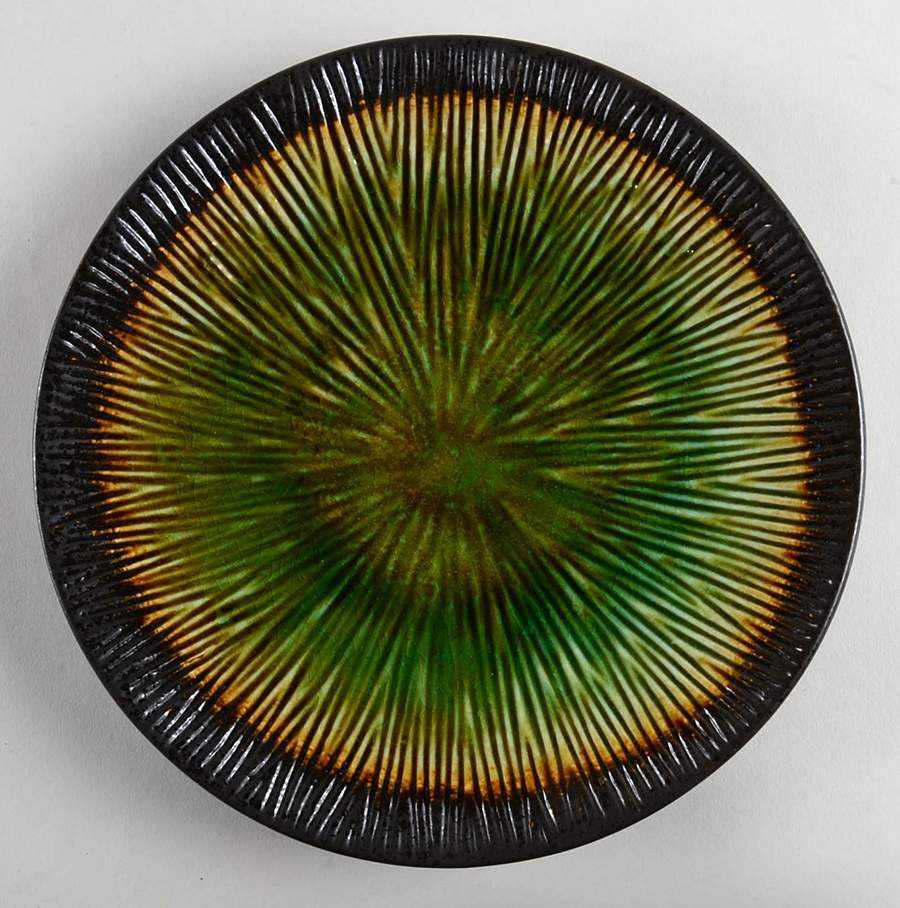 Shangri La Court Jade Salad Plate by Gibson Designs-1