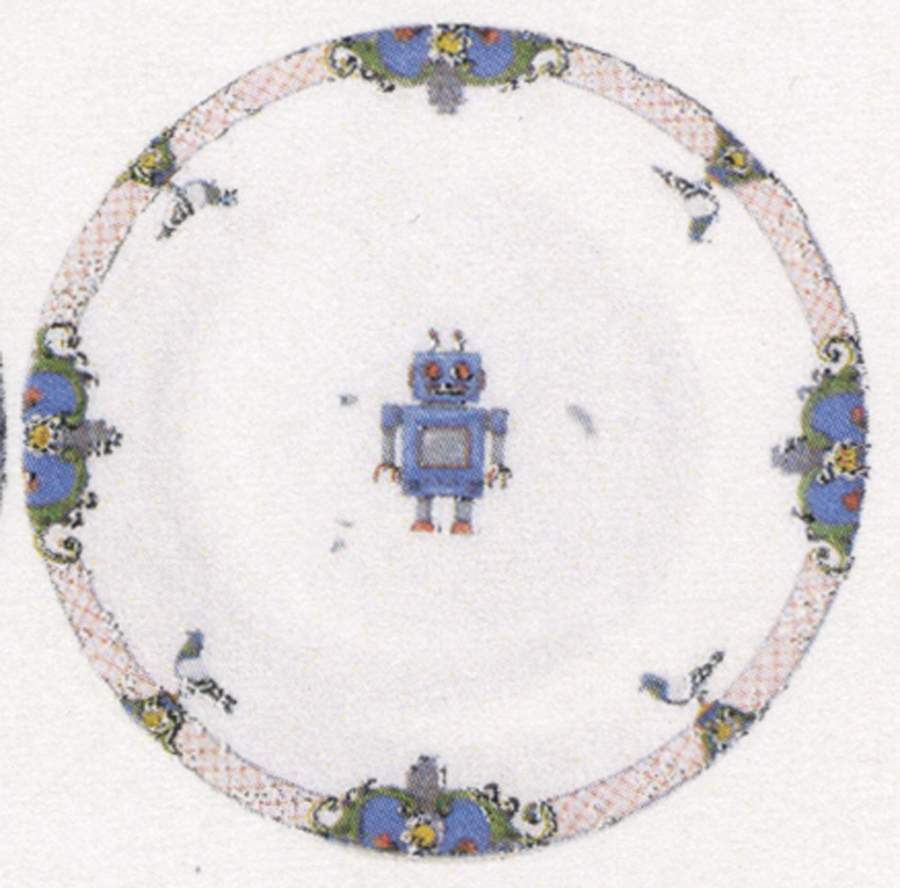 Lucien Dessert/Pie Plate by Faiencerie De Gien-1