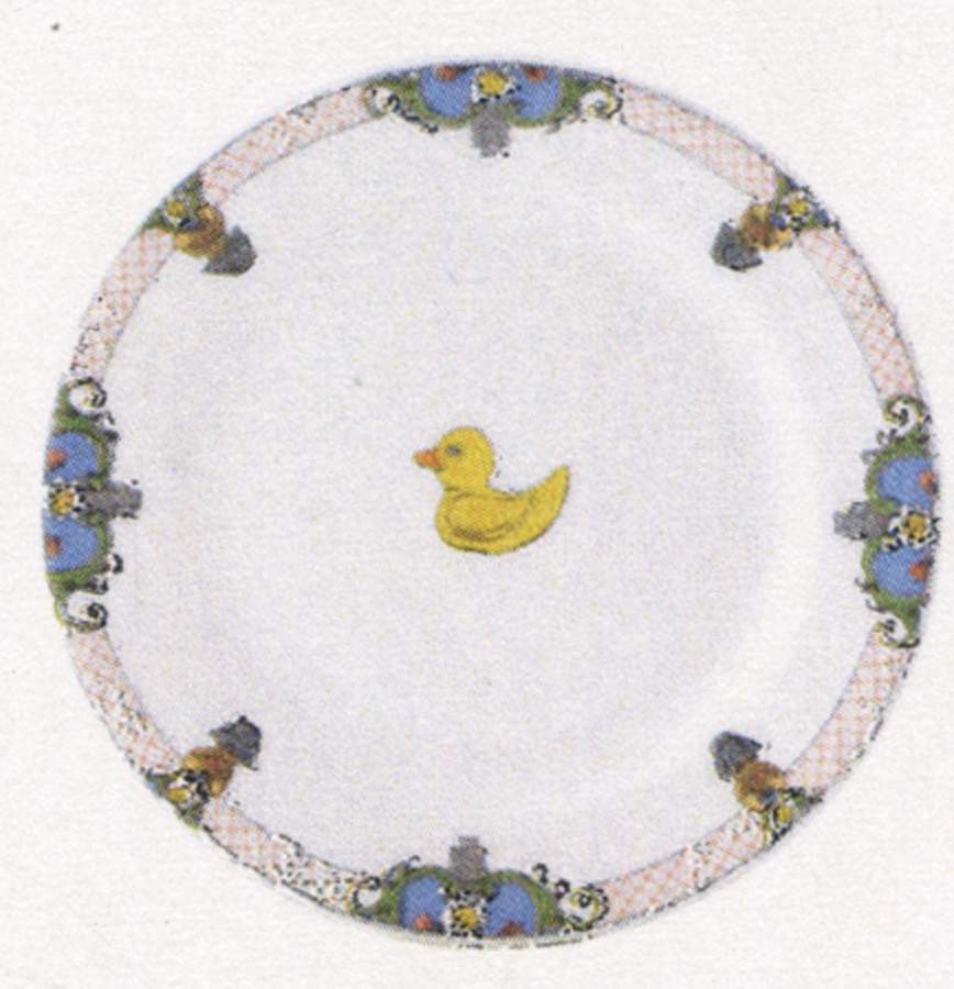 Lucien Dessert/Pie Plate by Faiencerie De Gien-1