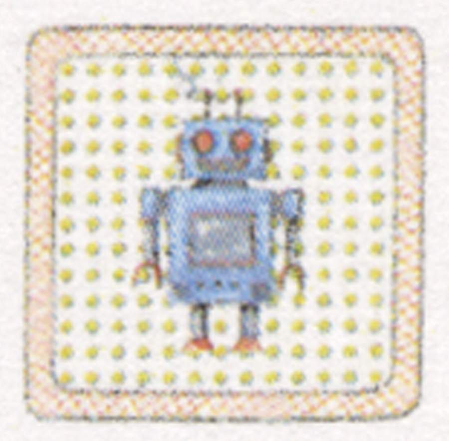 Lucien Square Acrylic Coaster by Faiencerie De Gien-1