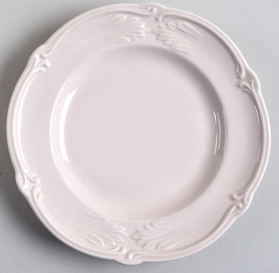 Rocaille Pastel Canape Plate by Faiencerie De Gien-1