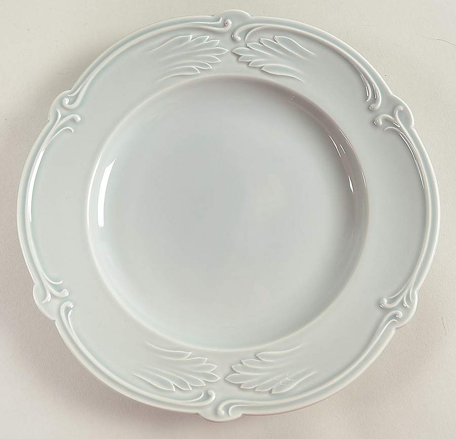 Rocaille Pastel Dessert/Pie Plate by Faiencerie De Gien-1