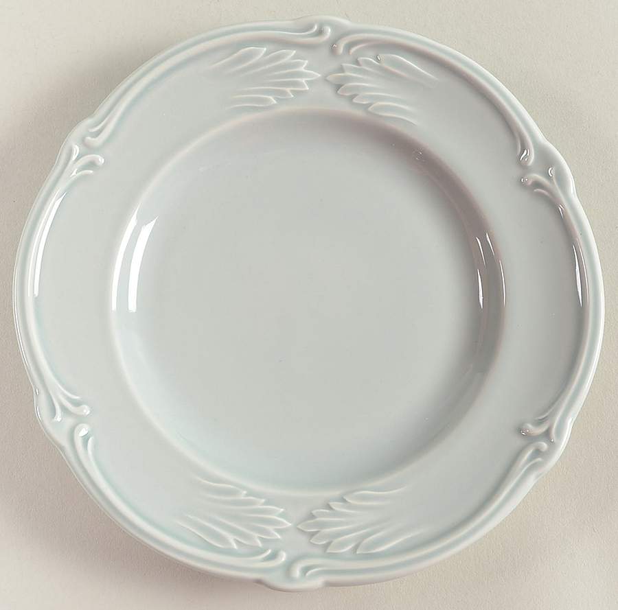 Rocaille Pastel Canape Plate by Faiencerie De Gien-1