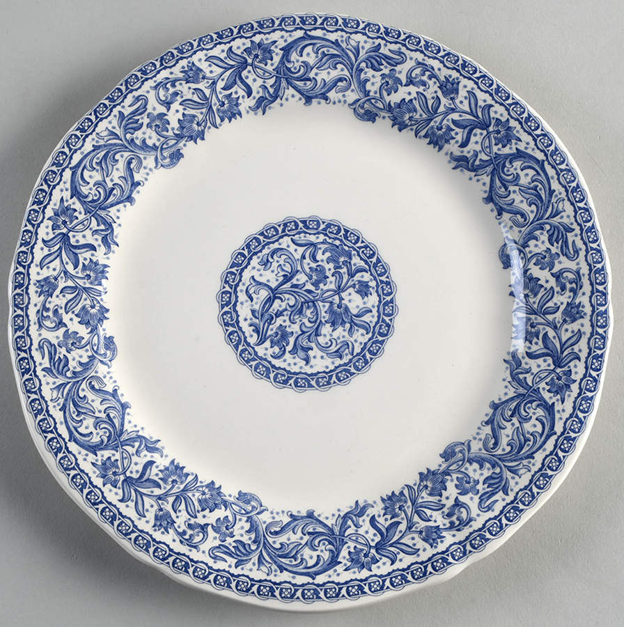 Rouen 37 Dessert Luncheon Plate by Faiencerie De Gien-1