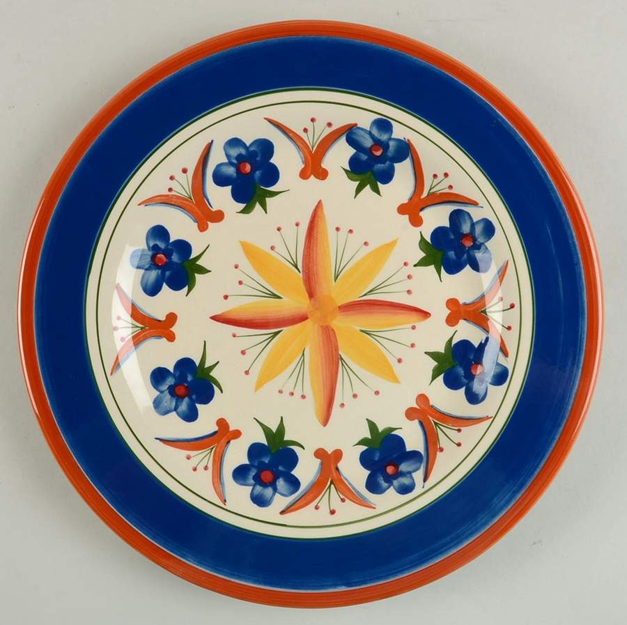 Mexican Sunrise Dinner Plate by Giftcraft Ltd-1