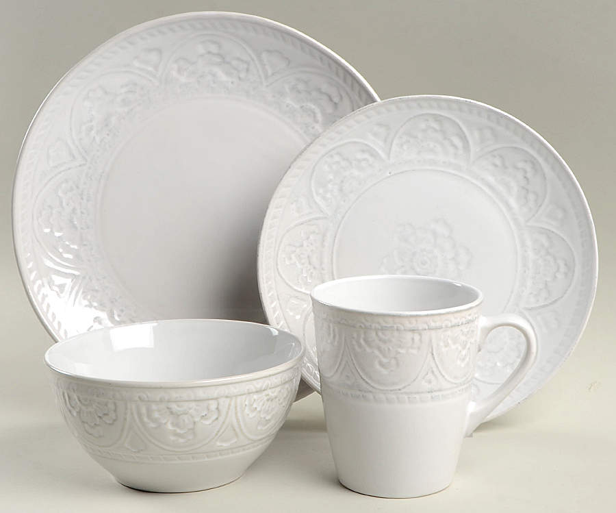 Florence Gardenia 4 Piece Place Setting by Gibson Designs-1