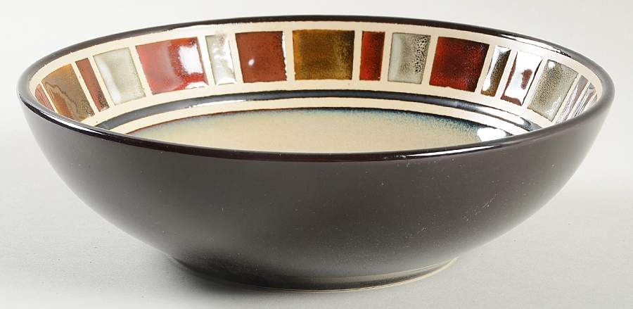 Red Cimarron Soup/Cereal Bowl by Gibson Designs-1