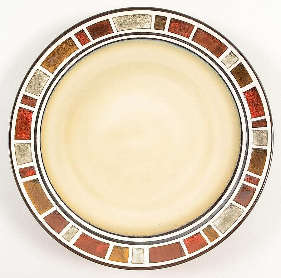 Red Cimarron Dinner Plate by Gibson Designs-1