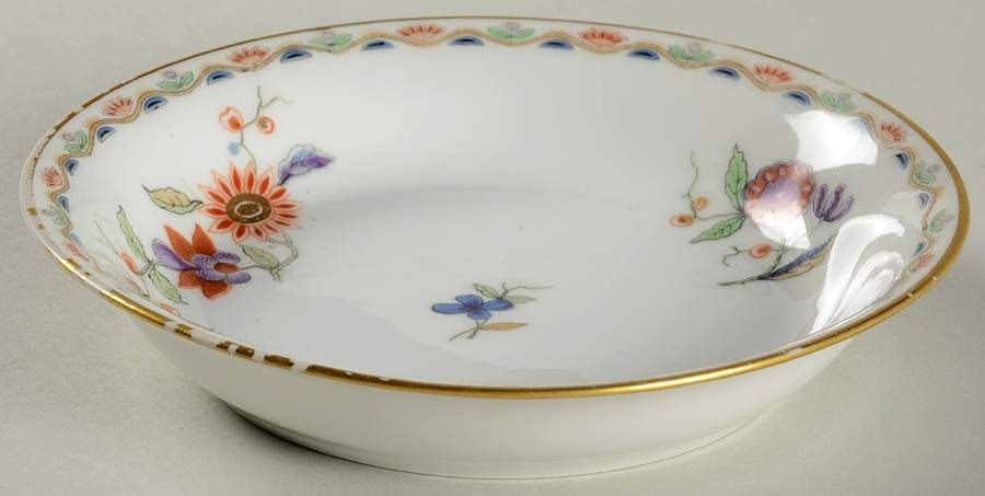Old Chinese Fruit/Dessert (Sauce) Bowl by Ginori 1735-1