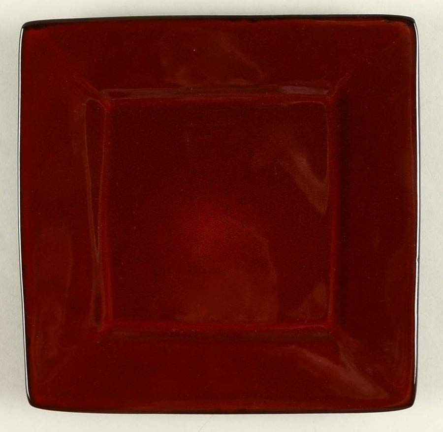 Kiesling-Red Salad Plate by Gibson Designs-1