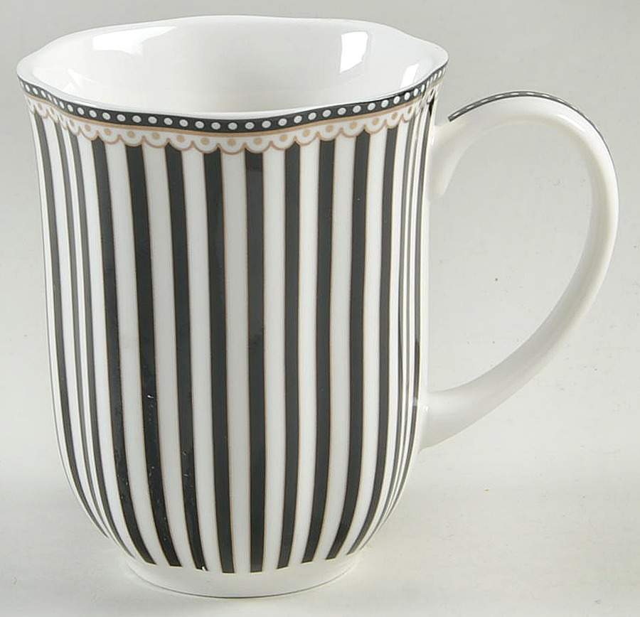 Josephine Black Mug by Grace's Teaware-1