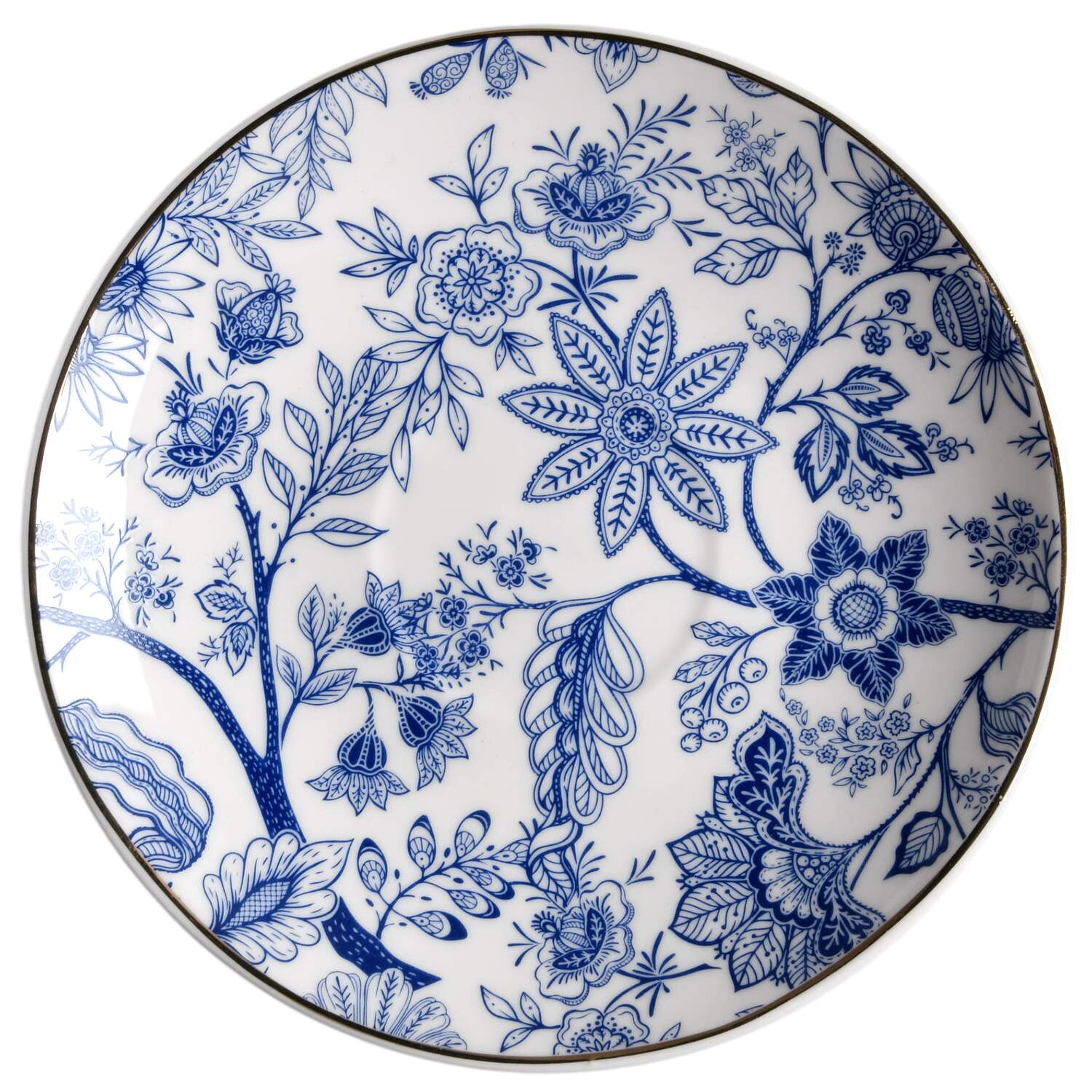 Blue Vine Saucer by Grace's Teaware-1
