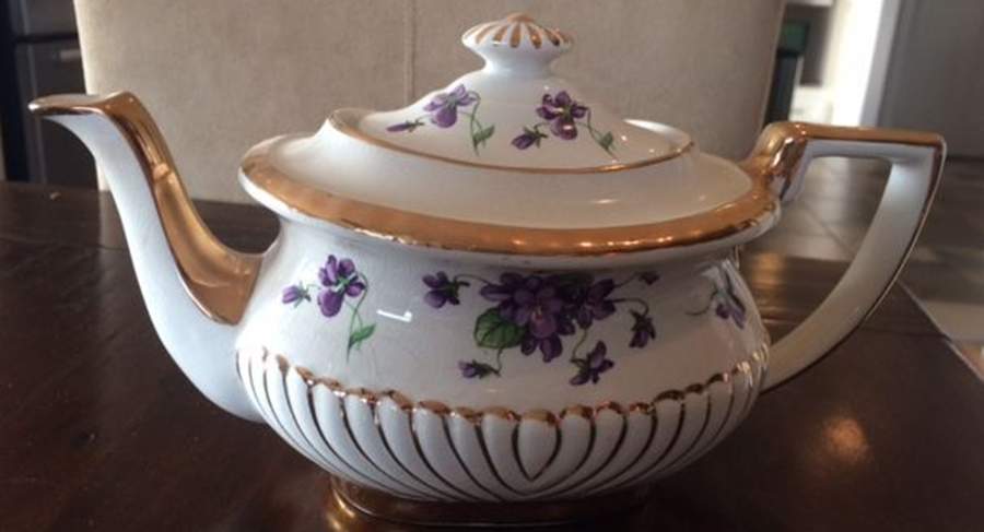 W410 Teapot & Lid by Gibsons-England-1