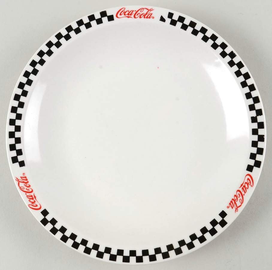 Coca Cola Salad Plate by Gibson Designs-1