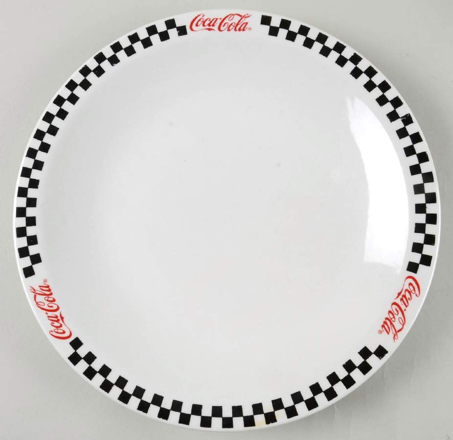 Coca Cola Dinner Plate by Gibson Designs-1