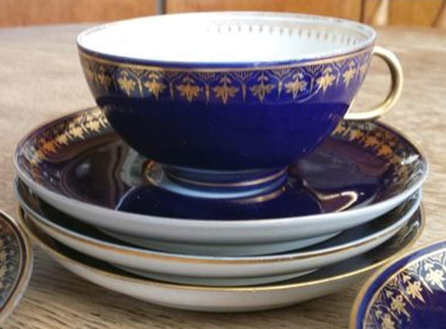 GIN360 Flat Cup & Saucer Set by Ginori 1735-1