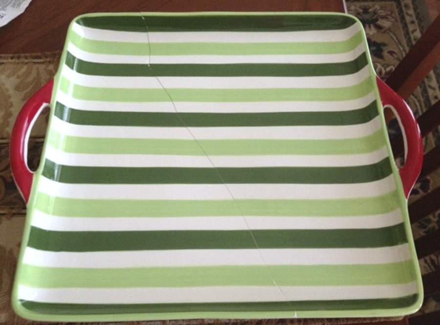 GAN61 Handled Square Tray by Ganz-1