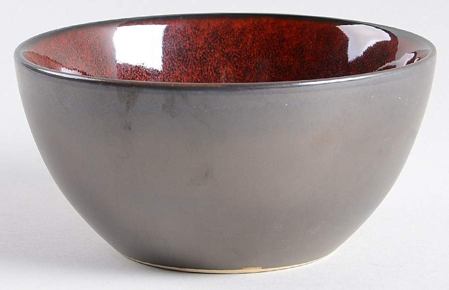 Volterra-Red Soup/Cereal Bowl by Gibson Designs-1