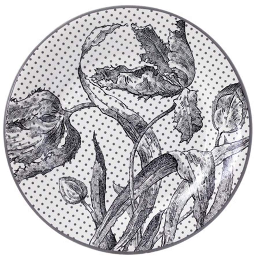 Allure Dinner Plate by Faiencerie De Gien-1