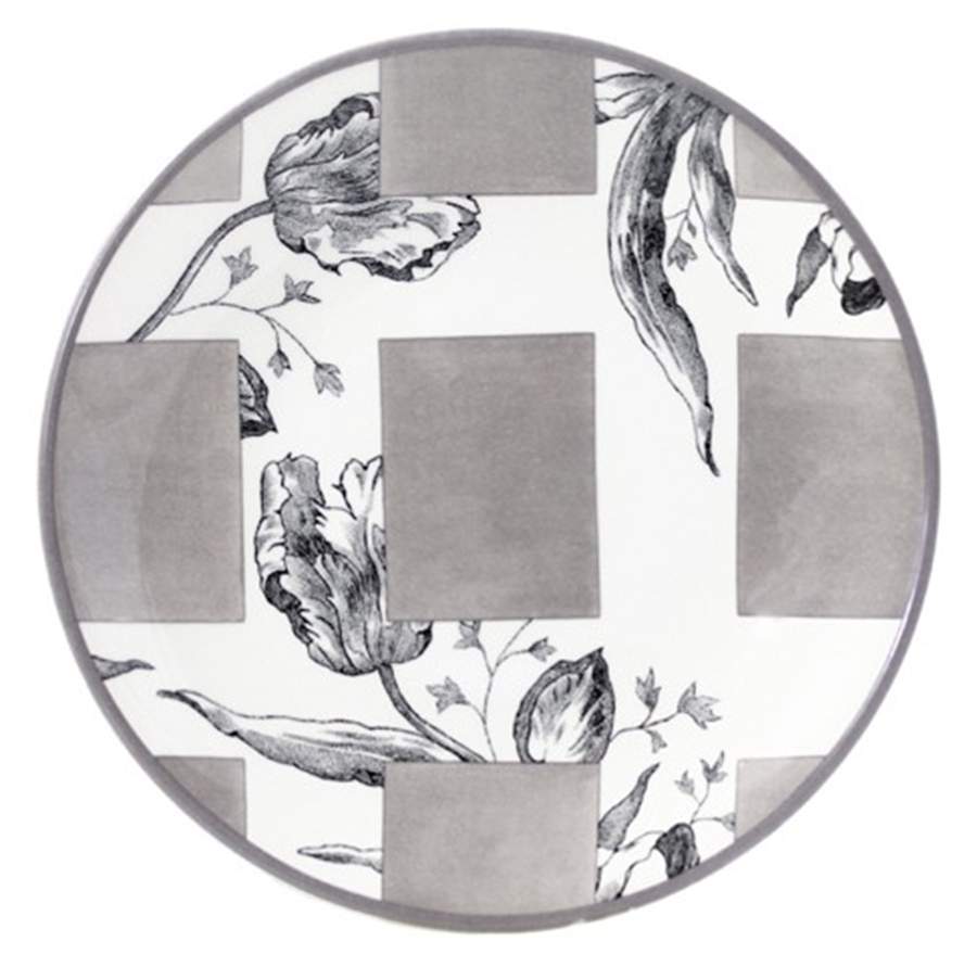 Allure Canape Plate by Faiencerie De Gien-1