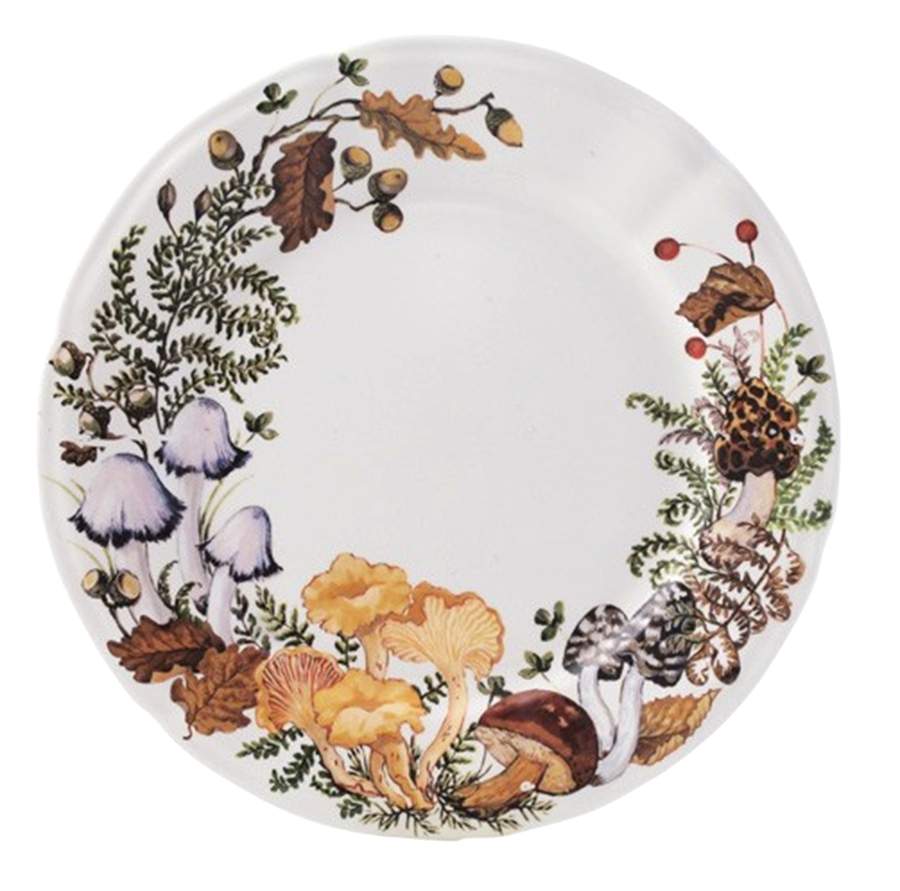 Chanterelle Dinner Plate by Faiencerie De Gien-1
