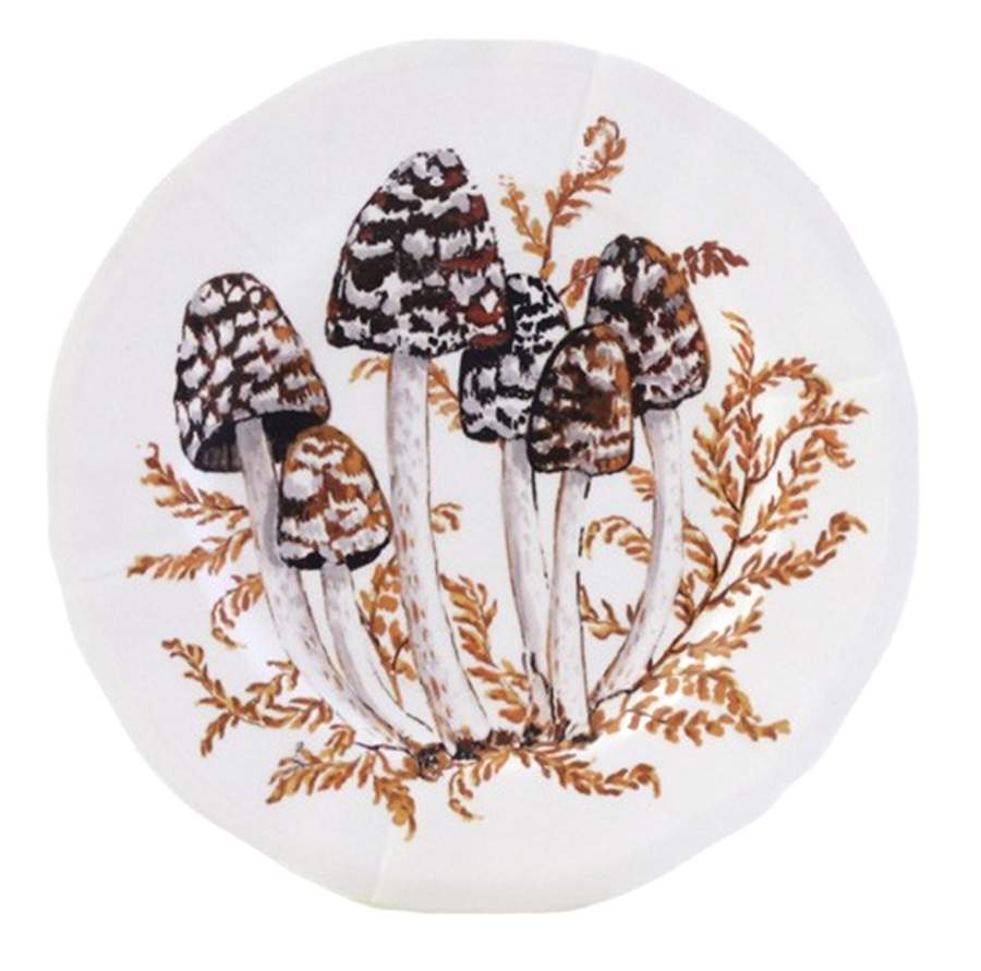 Chanterelle Canape Plate by Faiencerie De Gien-1