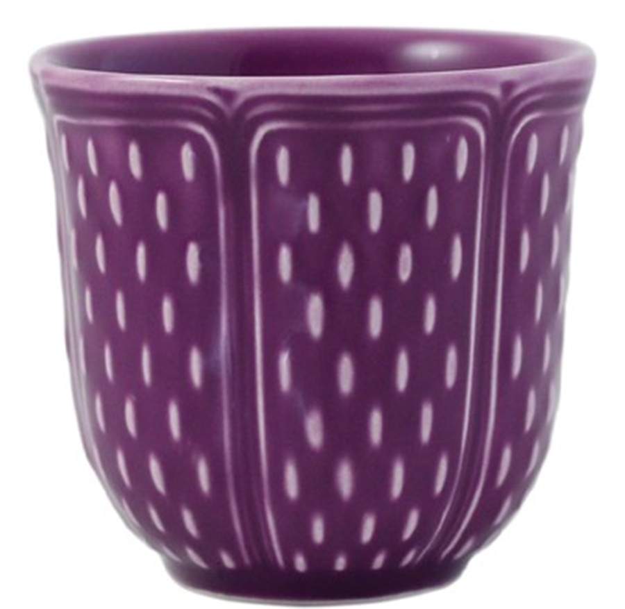 Pont Aux Choux Amethyst Espresso Cup/No Handle by Faiencerie De Gien-1
