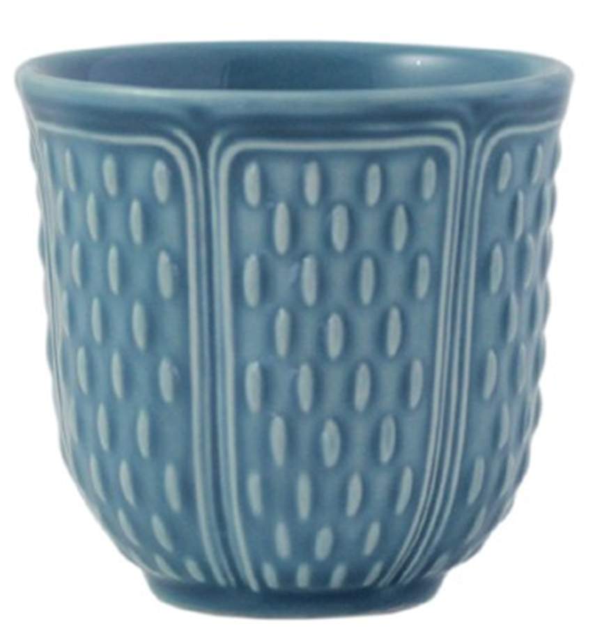 Petits Choux (Pont Aux Choux) Espresso Cup/No Handle by Faiencerie De Gien-1