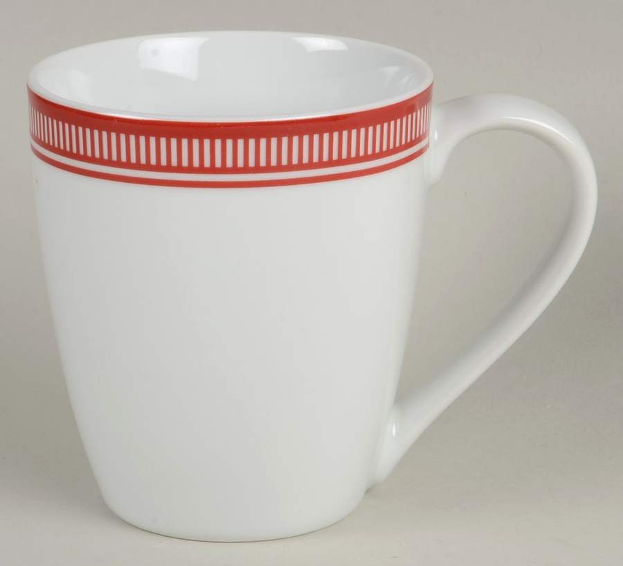 Bistro Red Mug by Gorham-1