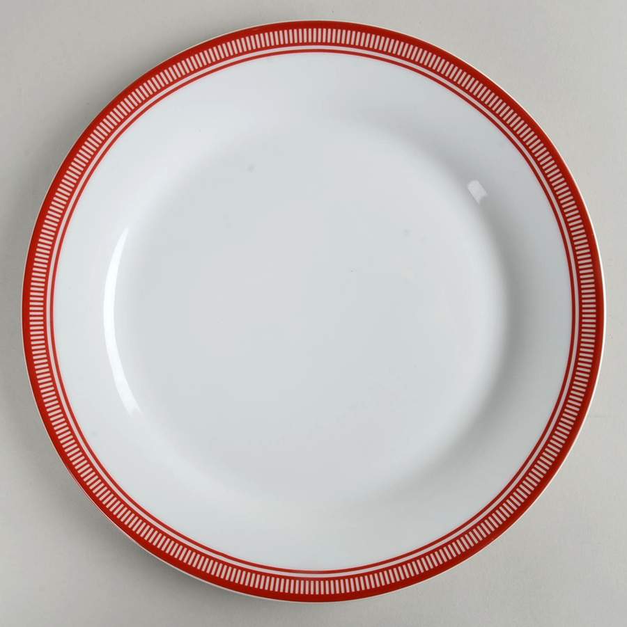 Bistro Red Dinner Plate by Gorham-1